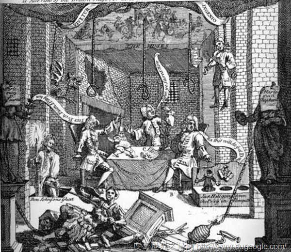世界上最早的漫畫家，距今大約300年英國威廉賀加斯