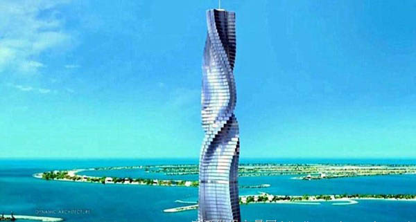 迪拜旋轉摩天大樓2020年建好 美輪美奐可360度觀景