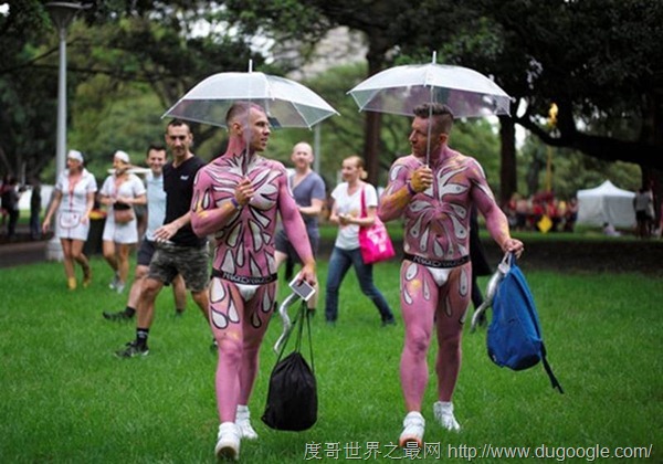 最奇葩的節日,悉尼同性戀狂歡節Sydney Gay And Lesbian Mardi Gras