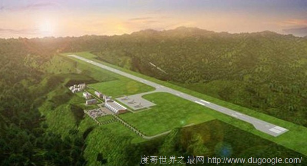 河池機場 中國唯一懸崖之上的航空母艦