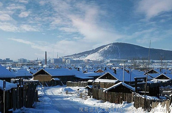 中國最冷的城市，根河市被稱為中國冷極，最低氣溫零下58度